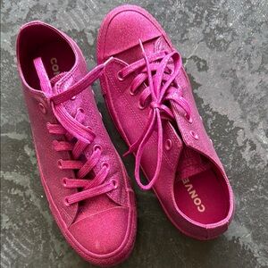 Converse Sparkling Pink Sneakers